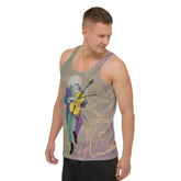 Meadow Melody Men's Tank Top Back View